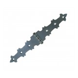 Hinge for gate 255x46x2,0 mm ZN